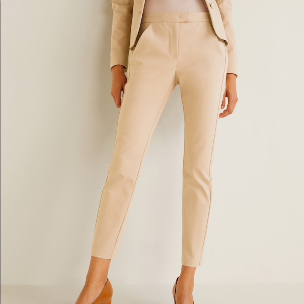 Never worn Mango straight suit trouser